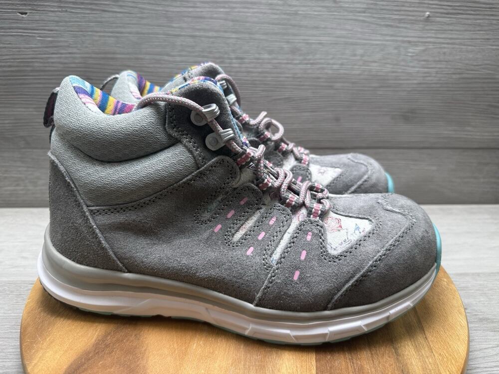 Women 9.5 Moxie Trades Womens Trisha Composite Toe Grey Suede Work Boots